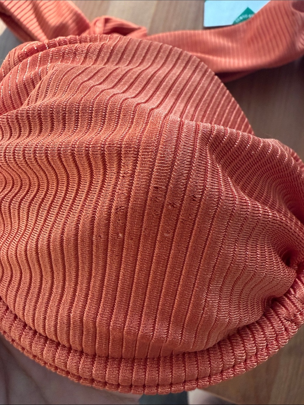 Bydee Rust Ribbed Underwire Bikini Set - Picture 14 of 16
